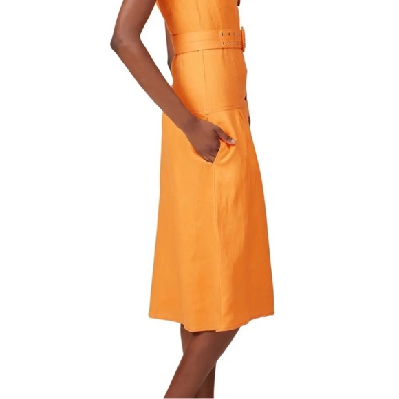 Nicholas Button Pinafore Dress size 6 - Picture 3 of 10